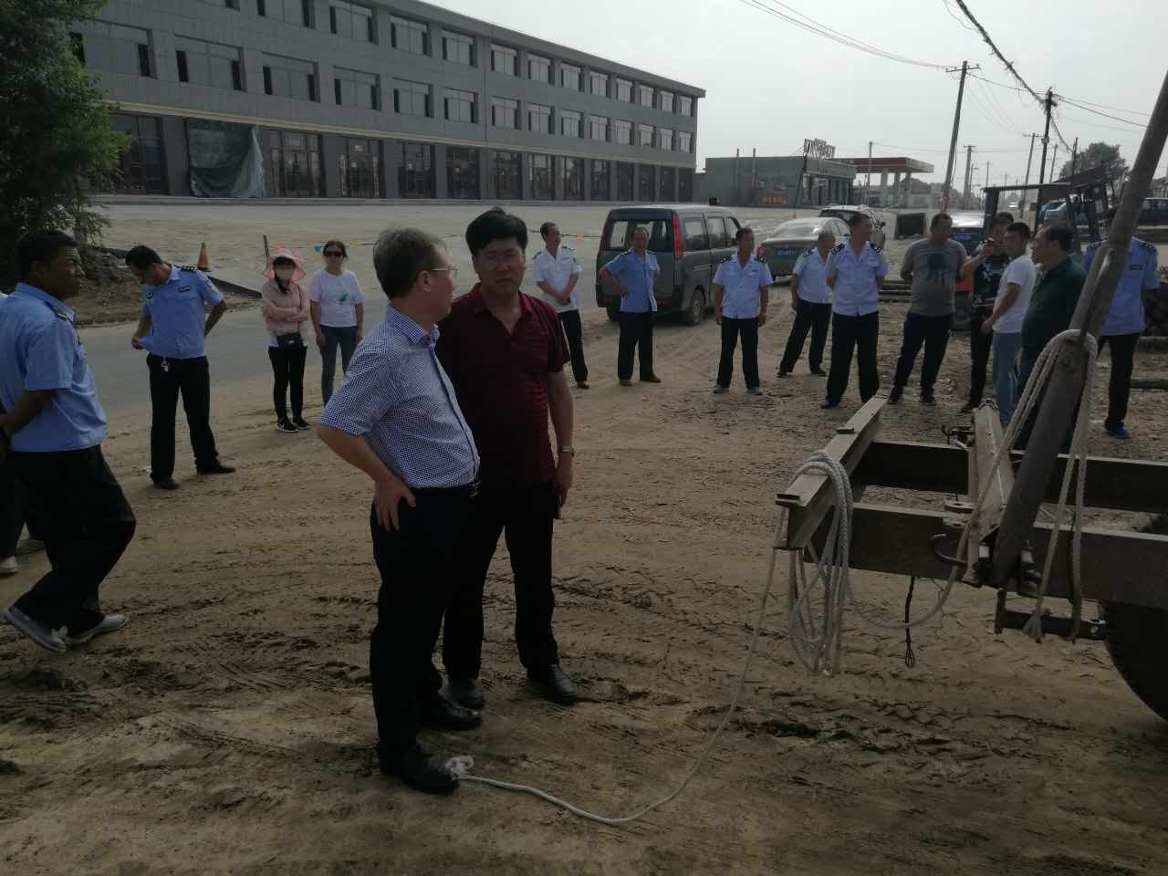 7月30日旗委常委政府副旗长关海峰同志深入吉尔嘎郎镇